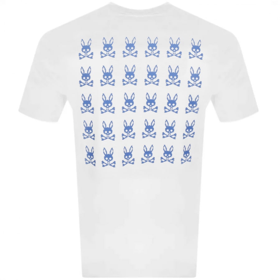 Alternative Image for ProductPsycho Bunny Hatton Logo T Shirt White3